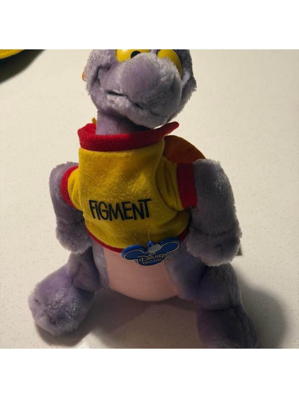 Vintage 1982 Disney Figment Plush Toy from Walt Disney World